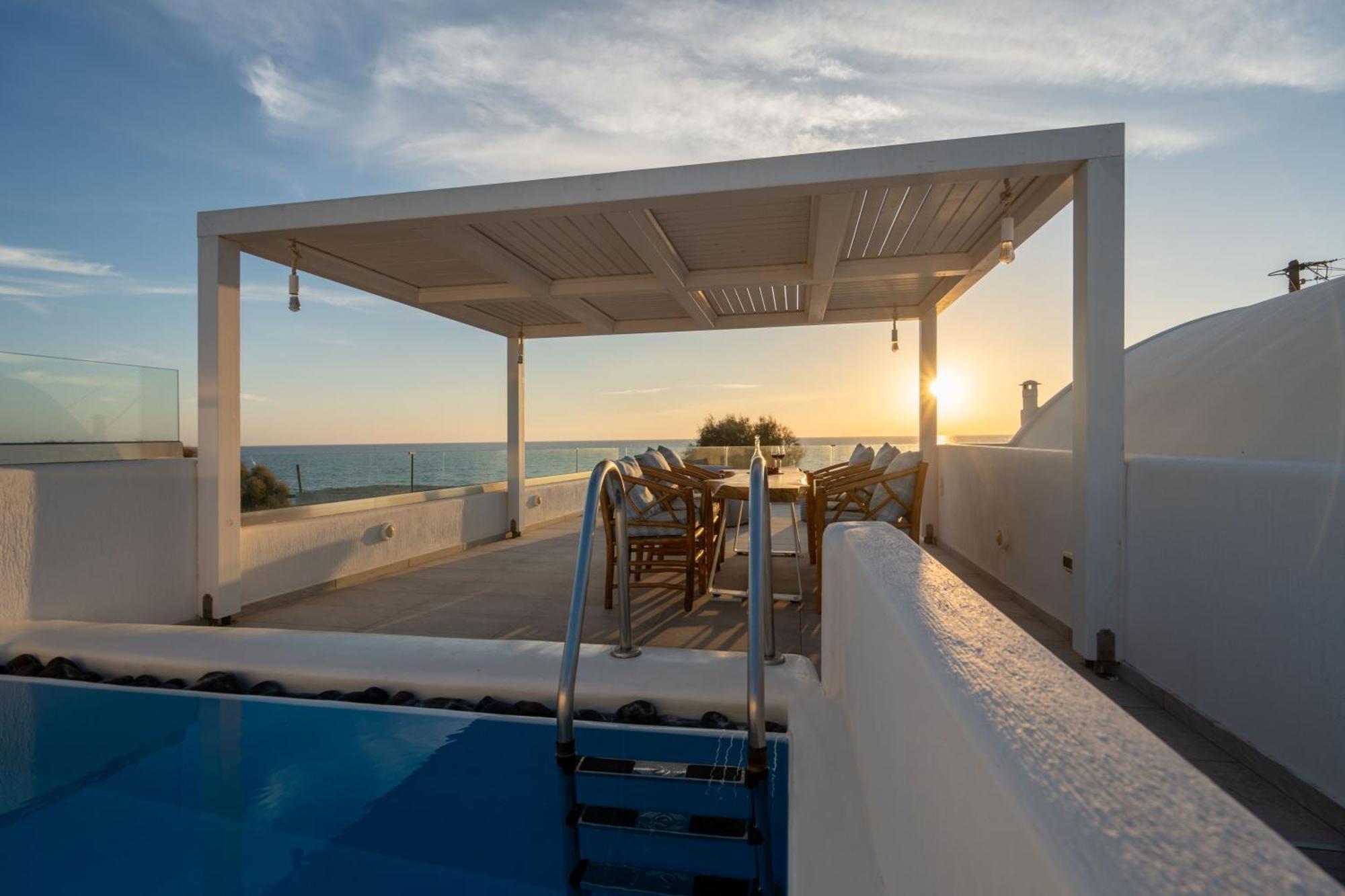Aegean Melody Suites & Villas Vlychada Exterior photo
