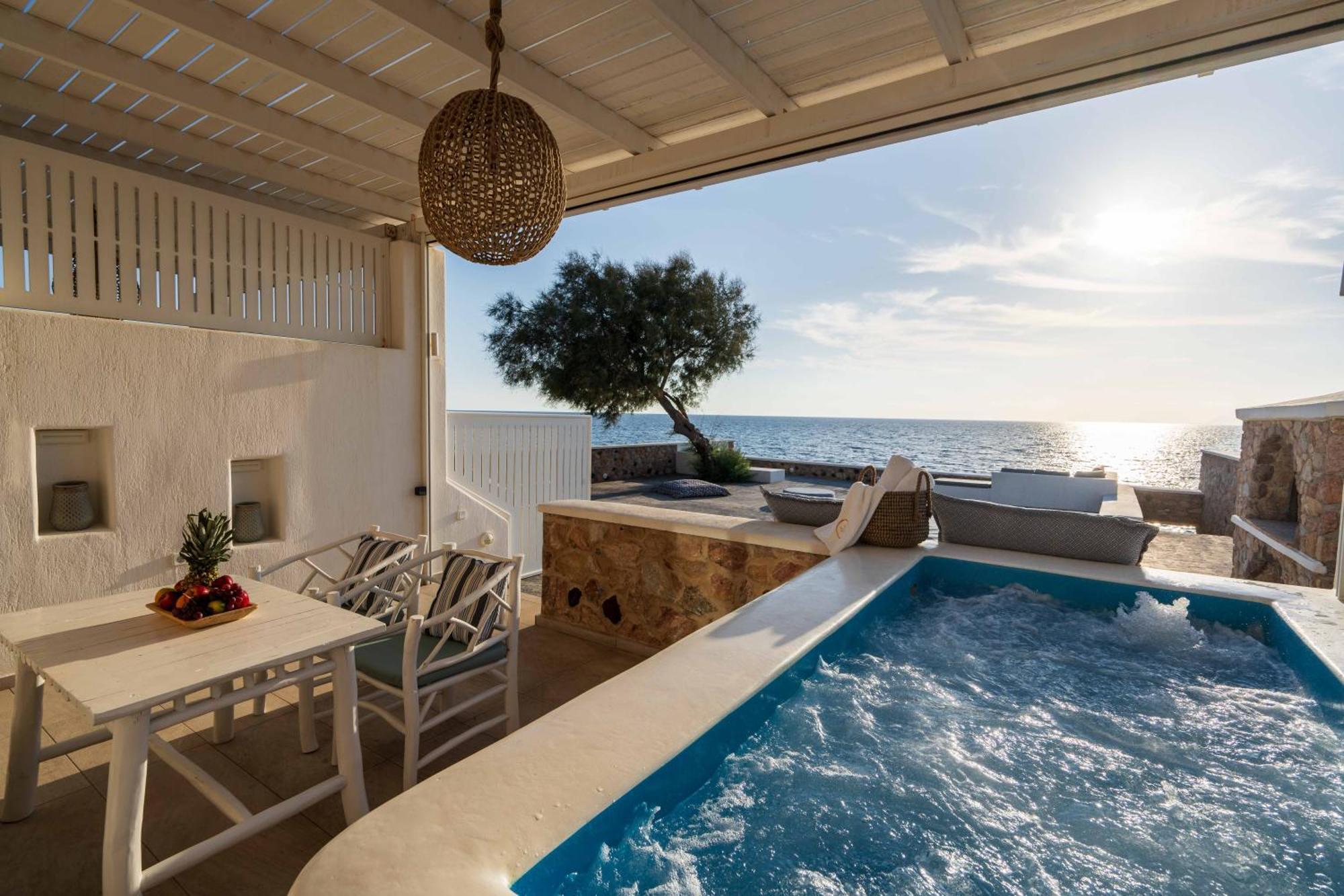 Aegean Melody Suites & Villas Vlychada Exterior photo