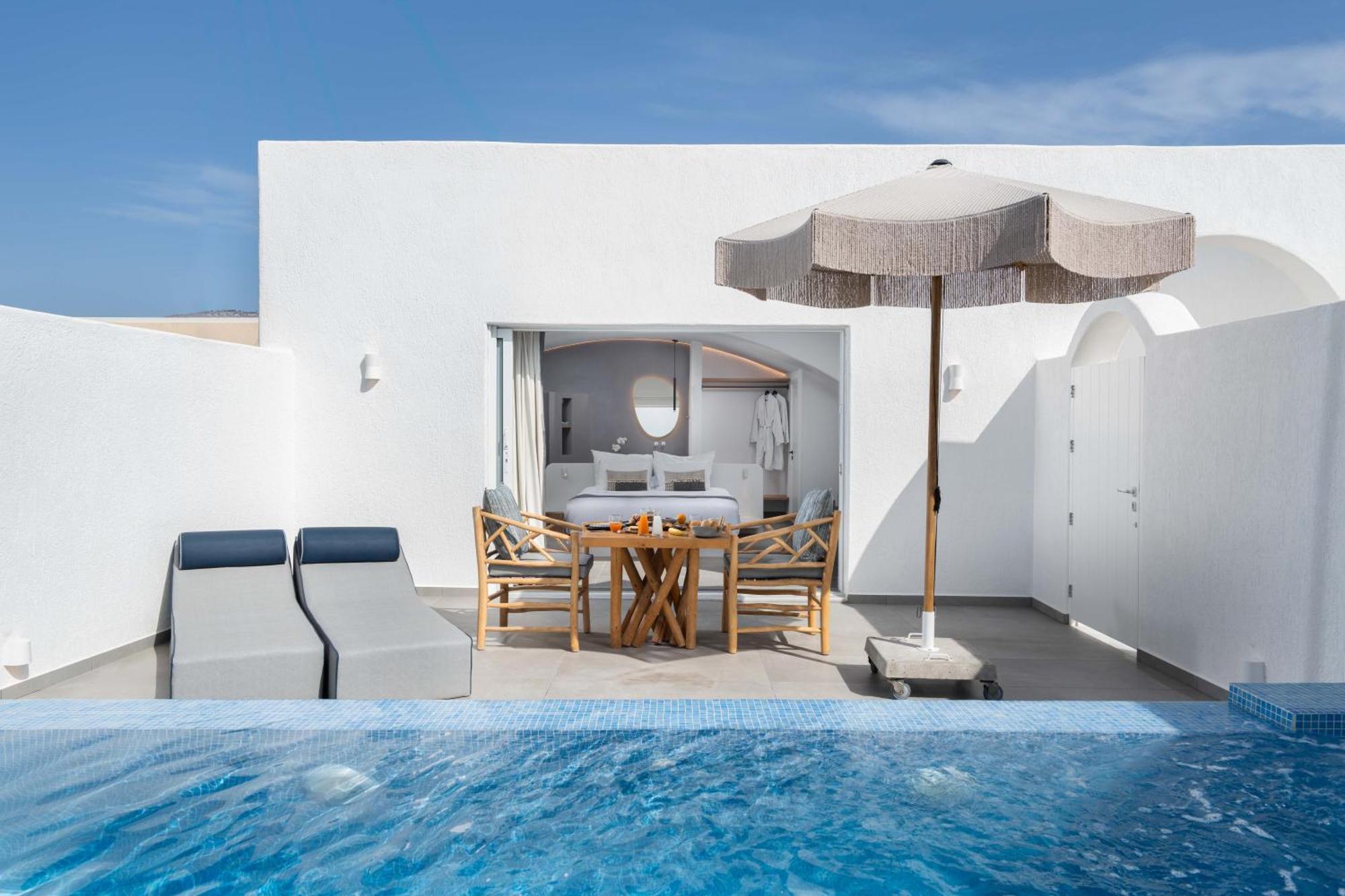 Aegean Melody Suites & Villas Vlychada Exterior photo